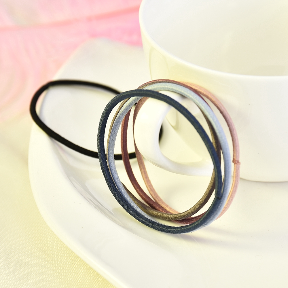 Set 100 dây cột tóc dễ thương cho bé gái