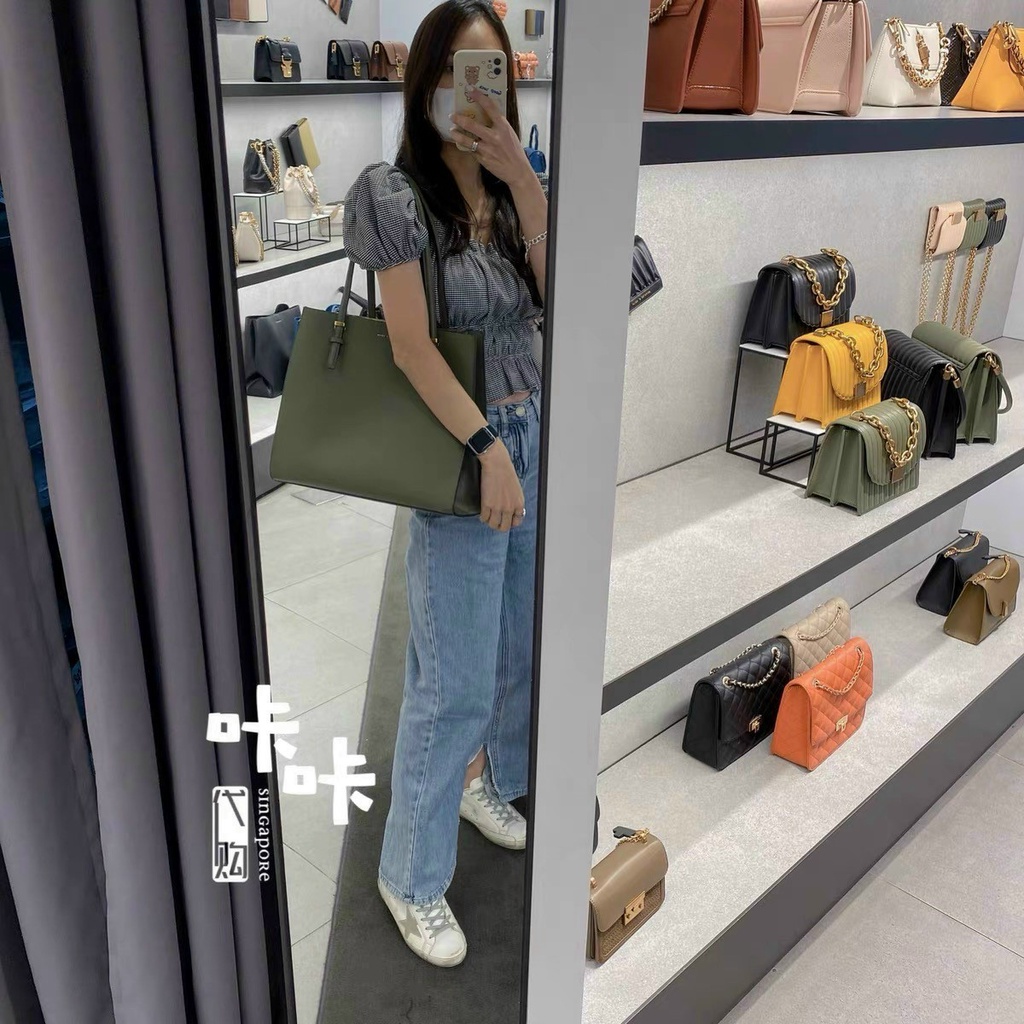 túi xách công sở size 34cm CK2-30781392-5 màu xanh lá