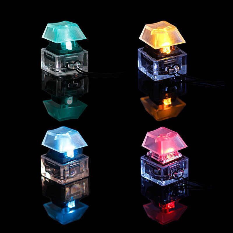 Móc Khóa Công Tắc Có Đèn Led Rgb Độc Đáo