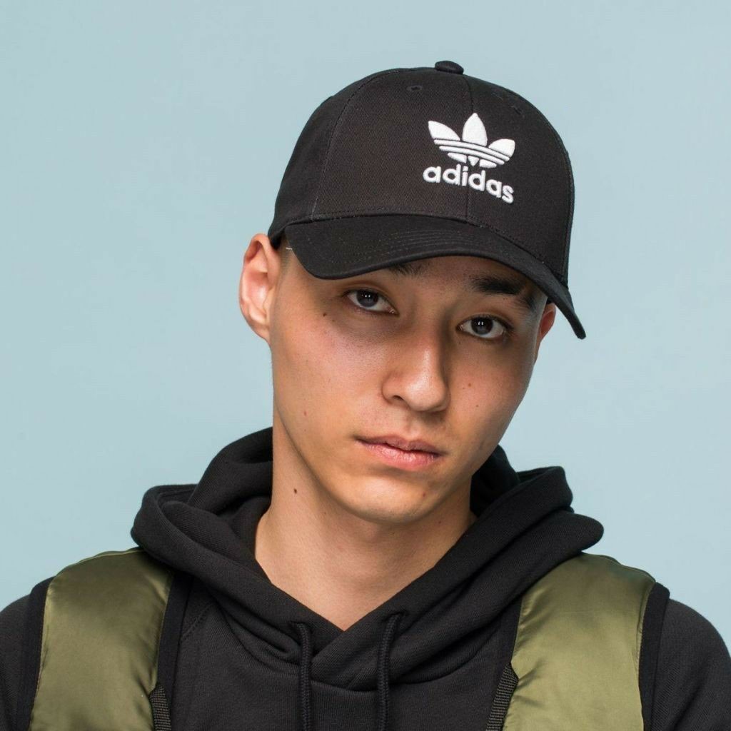 Mũ Nón Adidas Đen Trefoil Baseball Black Cap Ful Tag Code