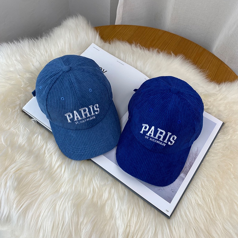 Mũ Lưỡi Trai Vải Nhung Mềm Mại Thời Trang Cho Cặp Đôi