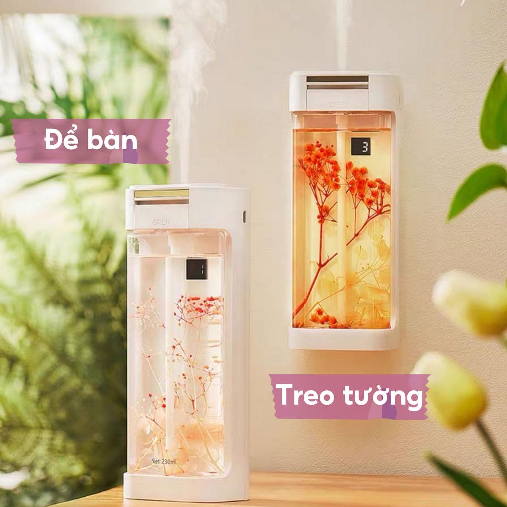 Máy Xịt Thơm Phòng Tự Động JD999, Nước Hoa Thơm Phòng, 6 Mùi Hương, Tích Hợp Pin Sạc USB 1200mAh