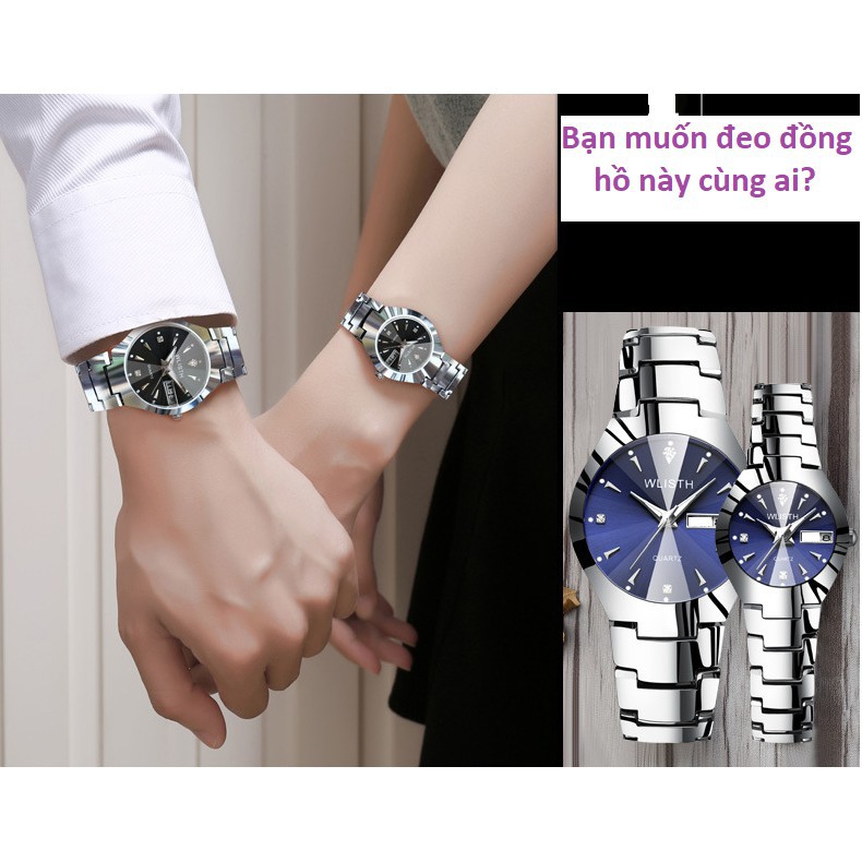 Đồng Hồ Nam Nữ WLISTH W1x Khung Thép Cao Cấp, Chống Nước Chống Xước Hiệu Quả -  Mẫu Mới Nhất [SALE GIÁ SỐC] | BigBuy360 - bigbuy360.vn