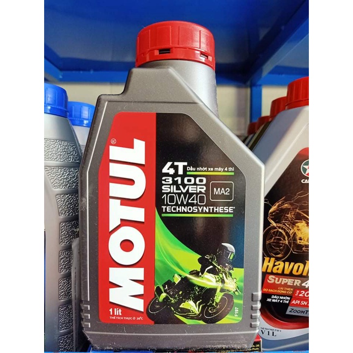 Nhớt Motul 3100 Silver 10W40 TECHNOSYNTHESE