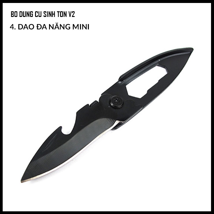 Bộ Dụng Cụ Sinh Tồn Đi Phượt - Bộ Dụng Cụ Du Lịch Dã Ngoại