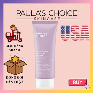 Loại Bỏ Tế Bào Da Paula's Choice Resist Revealing 10% AHA Body Lotion (210ml)