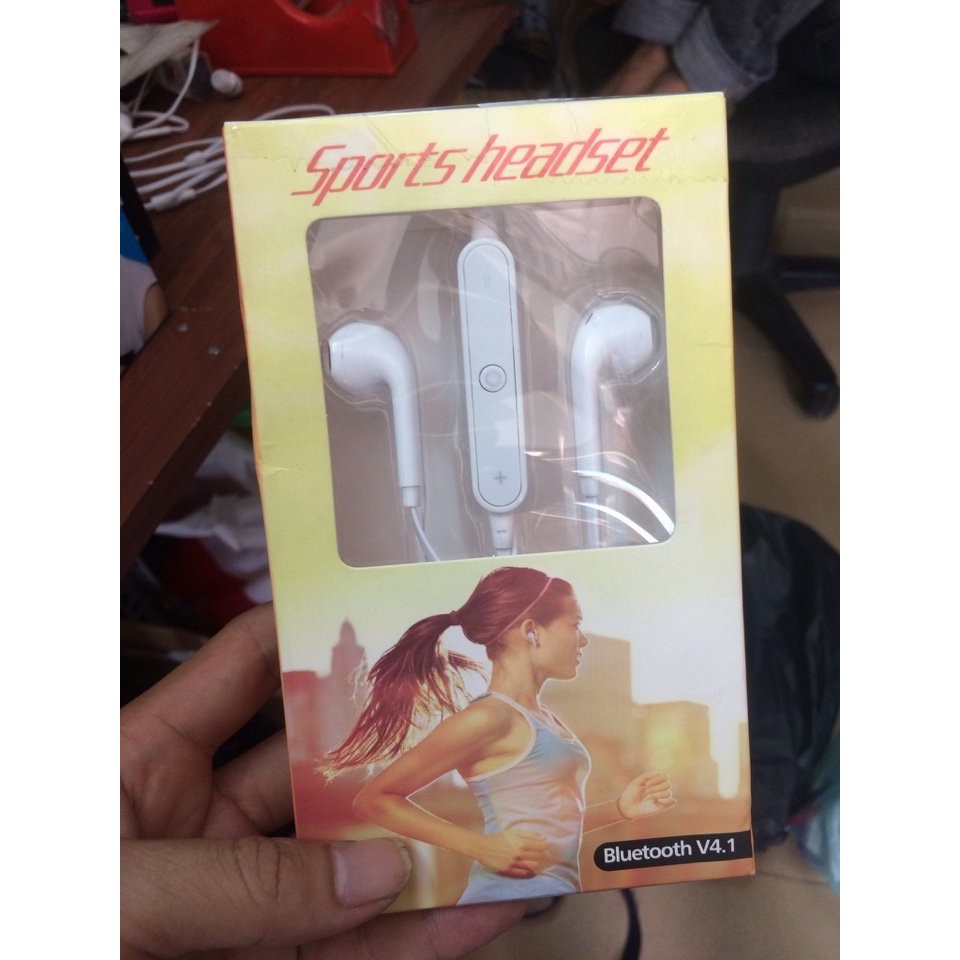 Tai nghe bluetooth sports headset s6