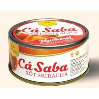 Cá Saba xốt Sriracha Seaspimex hộp 185g