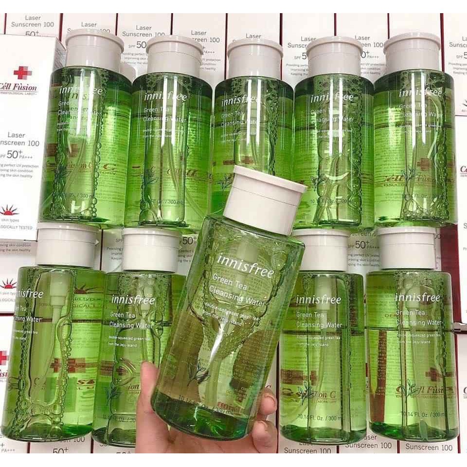 Nước tẩy trang Trà Xanh Innisfree Green Tea Cleansing Water 300ml