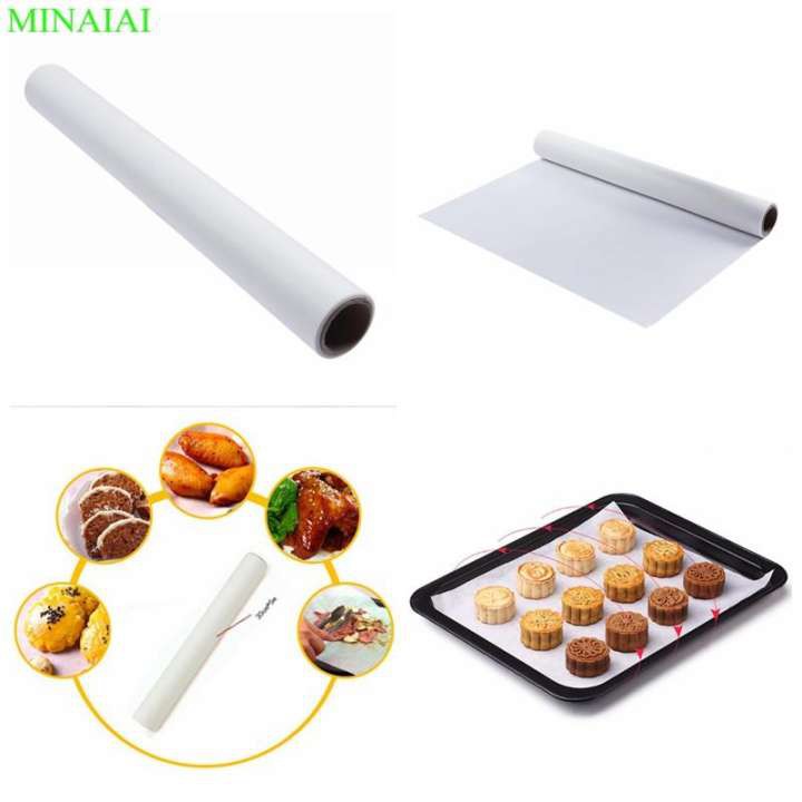 Giấy Nến Lót Nướng Bánh Chống Dính Eufood 30cm x 5m/Giấy Nướng Bánh Không Thấm Mỡ