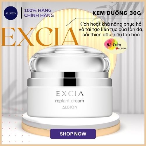 KEM DƯỠNG TÁI TẠO DA CHỐNG LÃO HÓA VƯỢT BẬC EXCIA Replant Cream 30g