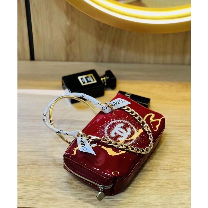 ♥️Túi gift Cha. nel  từ store size 18cm full box hãng