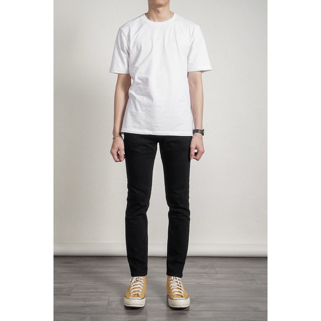 OWL BRAND® Quần Jean Đen Dài Trơn Skinny Fit - OWL220520 | BigBuy360 - bigbuy360.vn