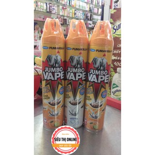 BÌNH XỊT MUỖI JUMBO CHAI 600ML