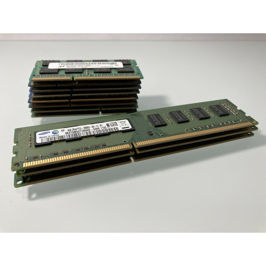 Ram laptop 2gb 4gb DDR2 DDR3 DDR3L DDR4  bảo hành 12 tháng