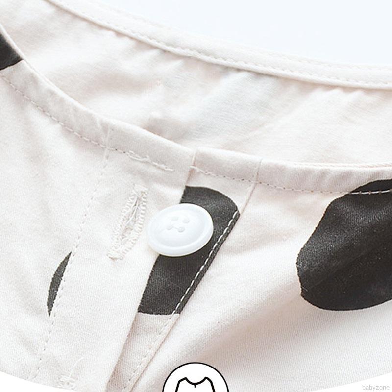 Jumpsuit Chấm Bi Phong Cách Hàn Quốc Cho Bé Gái