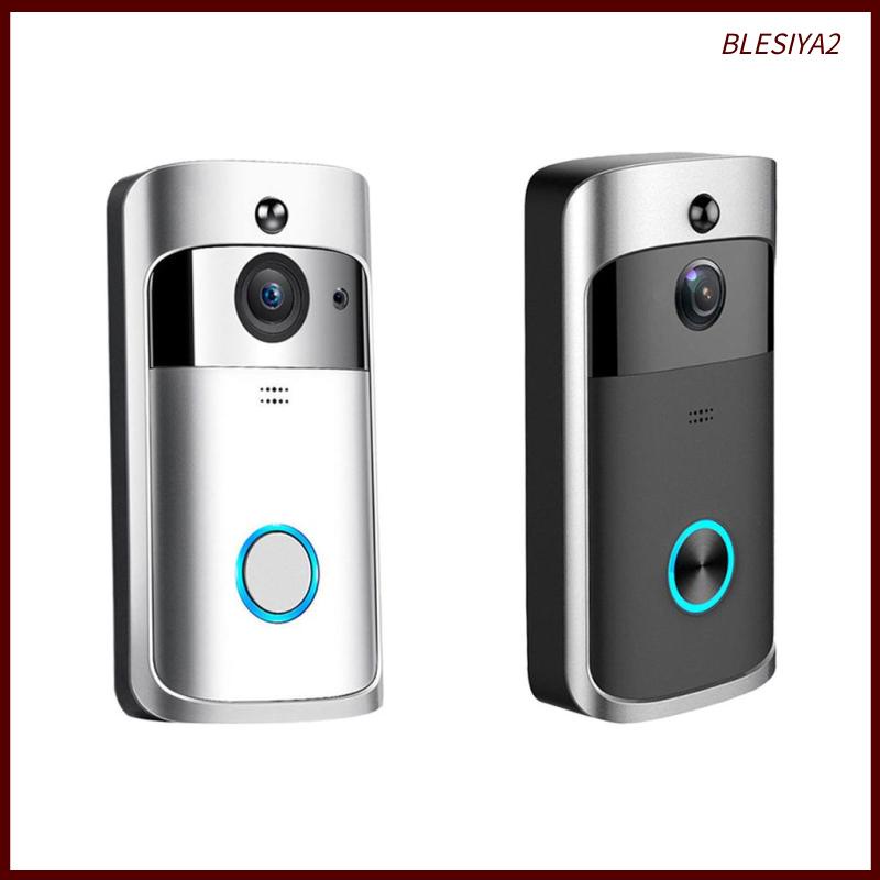 Chuông Cửa Không Dây Thông Minh Blesiya2 1080P Video Intercom IR Màu Đen