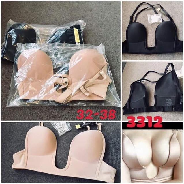 ÁO SU KHOÉT NGỰC CHỮ U (HÀNG THÁI CHUẨN MS3312) chất đẹp