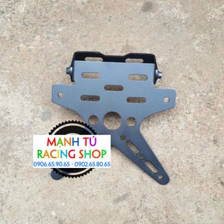 Pas biển số gập nhôm gắn được mọi loại xe - bdjddnd