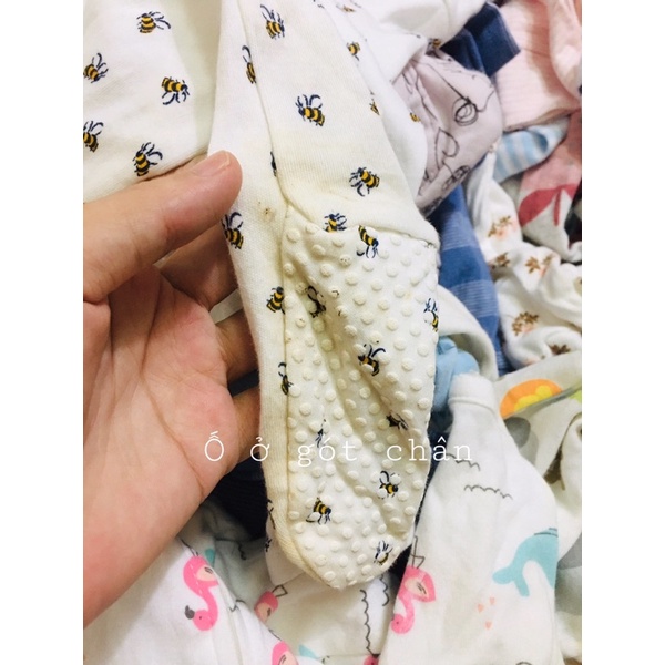 Body sleep liền tất cotton mềm mịn cho bé trai-bé gái hàng NEW LỖI (size:3-24m)