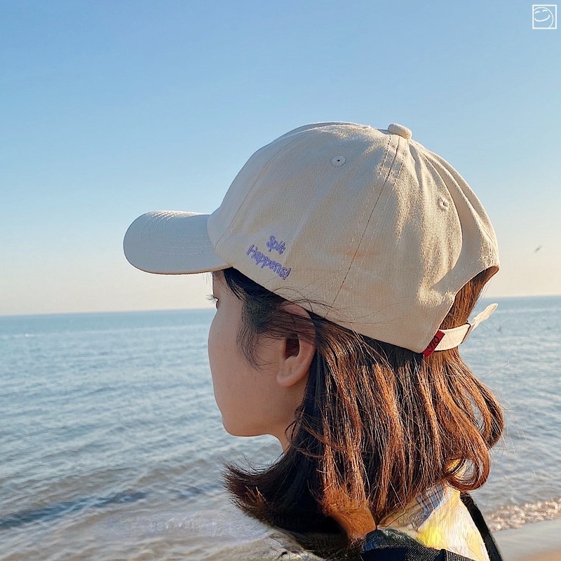 Mũ Lưỡi Trai Thêu Chữ A Thời Trang Năng Động Cho Nam Nữ