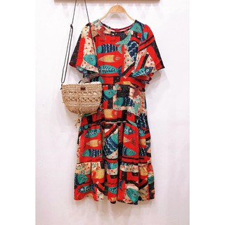 VANILA - Váy thổ cẩm style boho