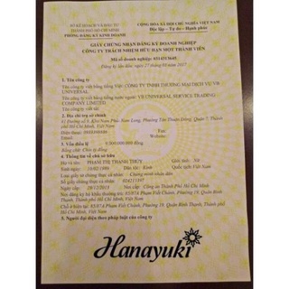 Kem Tan Mỡ Hanayuki