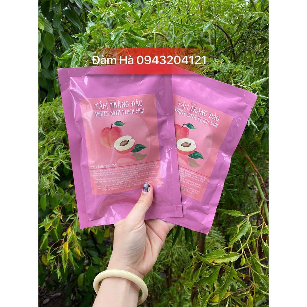 [Sẵn] Tắm body Đào