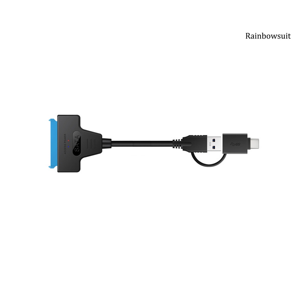 Cáp Chuyển Đổi Ổ Cứng Di Động 2 Trong 1 Type-C Usb 3.1 Sang Sata 20 / 50cm | BigBuy360 - bigbuy360.vn