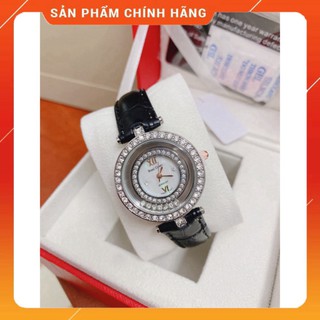 Đồng hồ nữ RO,A.L dây da mặt đính đá thời thượng hot trend thời trang giới trẻ, chống nước , bảo hành 12 tháng