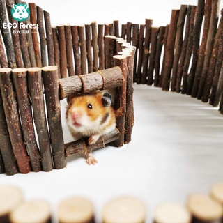 Hàng Order - Thang gỗ kết hợp cửa trang trí nhà Hamster