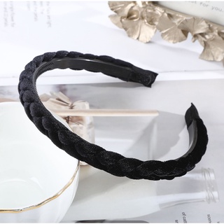 Băng đô cài tóc vải nhung bản nhỏ