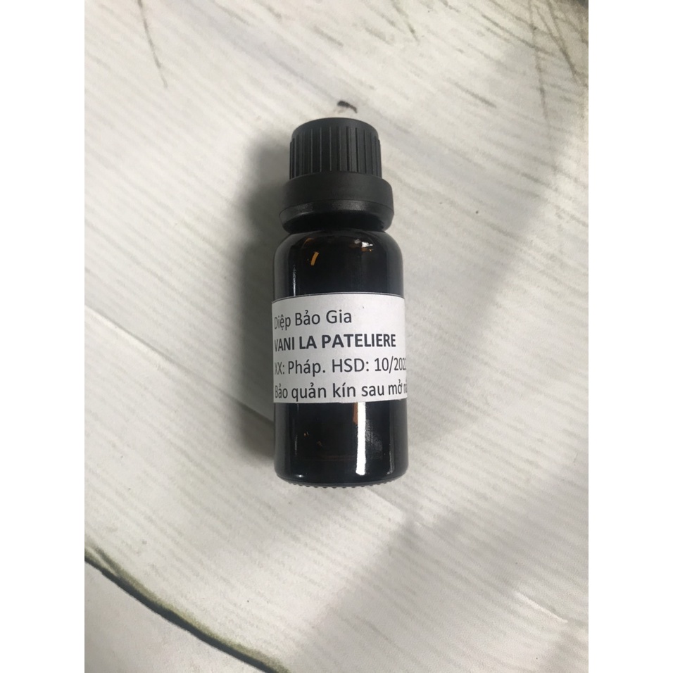 Tinh chất làm bánh vani La Pateliere 20ml