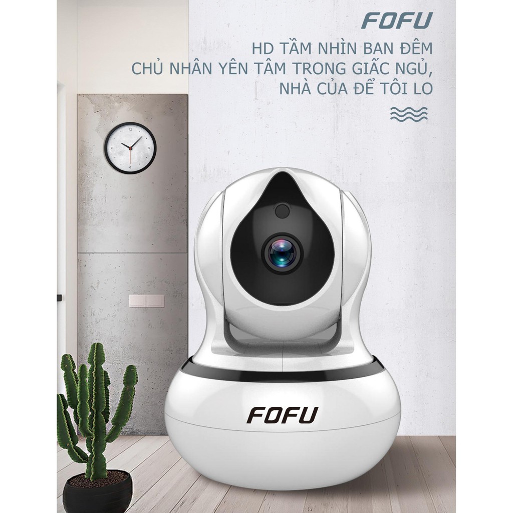 Camera FOFU Wifi FF-8120WP/W VSmaHome 1.0mpx