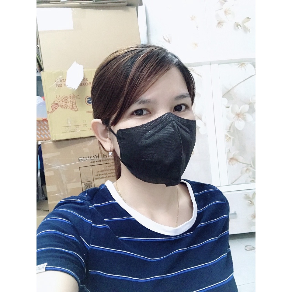 Khẩu trang yoki 6D Mask Yoki kháng khuẩn lọc bụi 2.5pm 1 bịch 10 cái