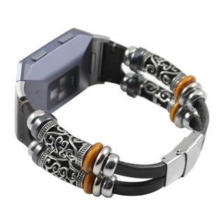 Dây Đồng Hồ Thay Thế Bằng Da Cho Fitbit Ionic