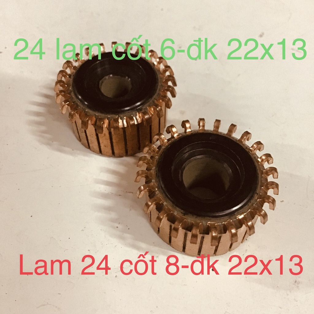 LAM 24 MÓC TRỤC 6mm HOẶC LAM 24 MÓC TRỤC 8mm LAM QUẤN SINH TỐ