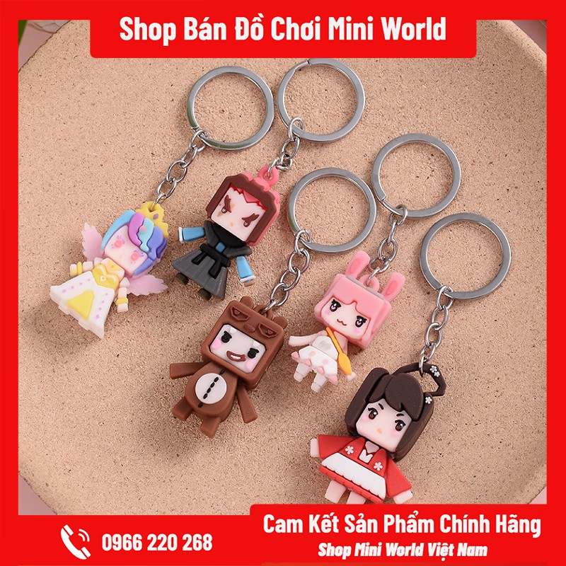 Móc Khóa Mini World Cực Đẹp [10 Mẫu Để Lựa Chọn]