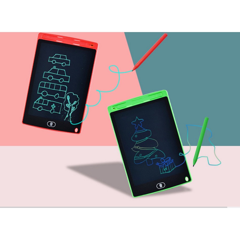 Bảng viết tự xoá, bảng vẽ điện tử LCD thông minh cho bé 8.5 inch, đồ chơi giáo dục cho bé vừa chơi vừa học