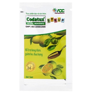 Siro Hỗ Trợ Long Đàm, Giảm Ho - Codatux