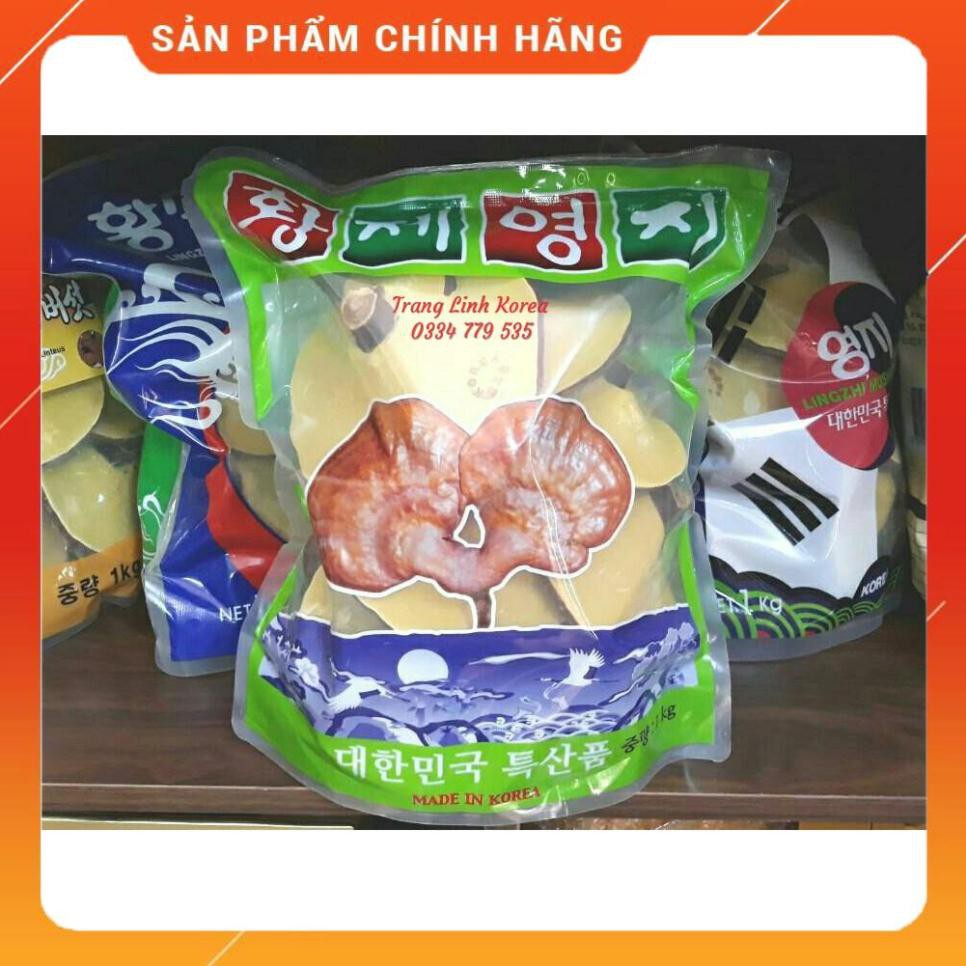 Nấm Linh Chi Hoàng Đế Chính Hãng Hàn Quốc, Túi 1kg