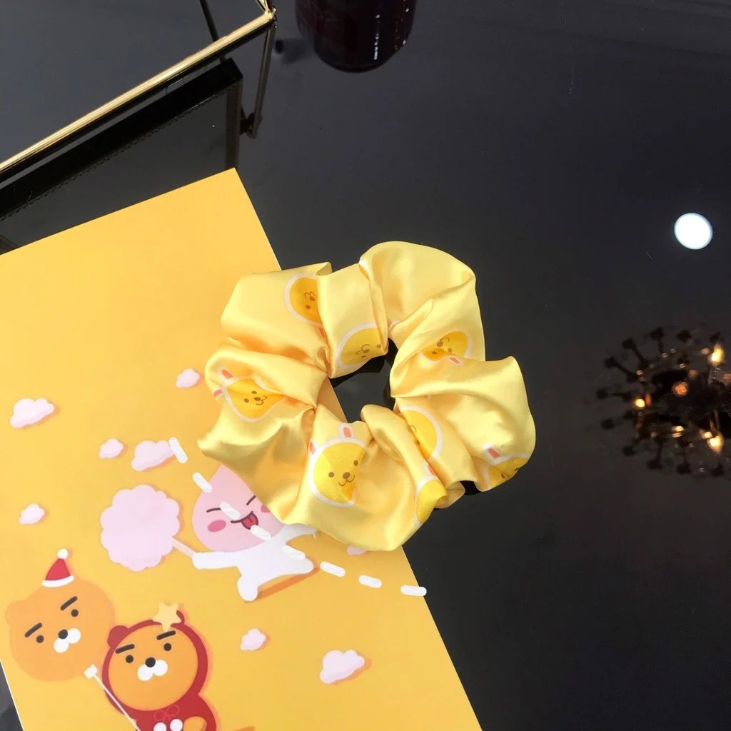 Scrunchies Kakao Talk cột tóc hình Apeach Ryan Tube Muzi buột tóc