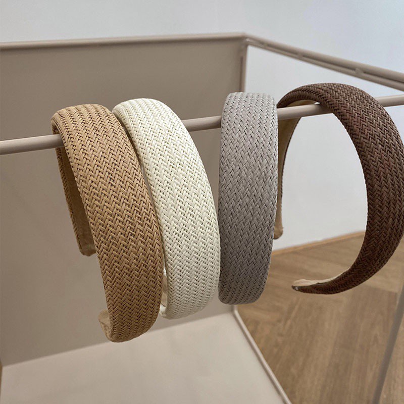 Băng Đô Cài Tóc Dạng Tết Phong Cách Cổ Điển Thời Trang