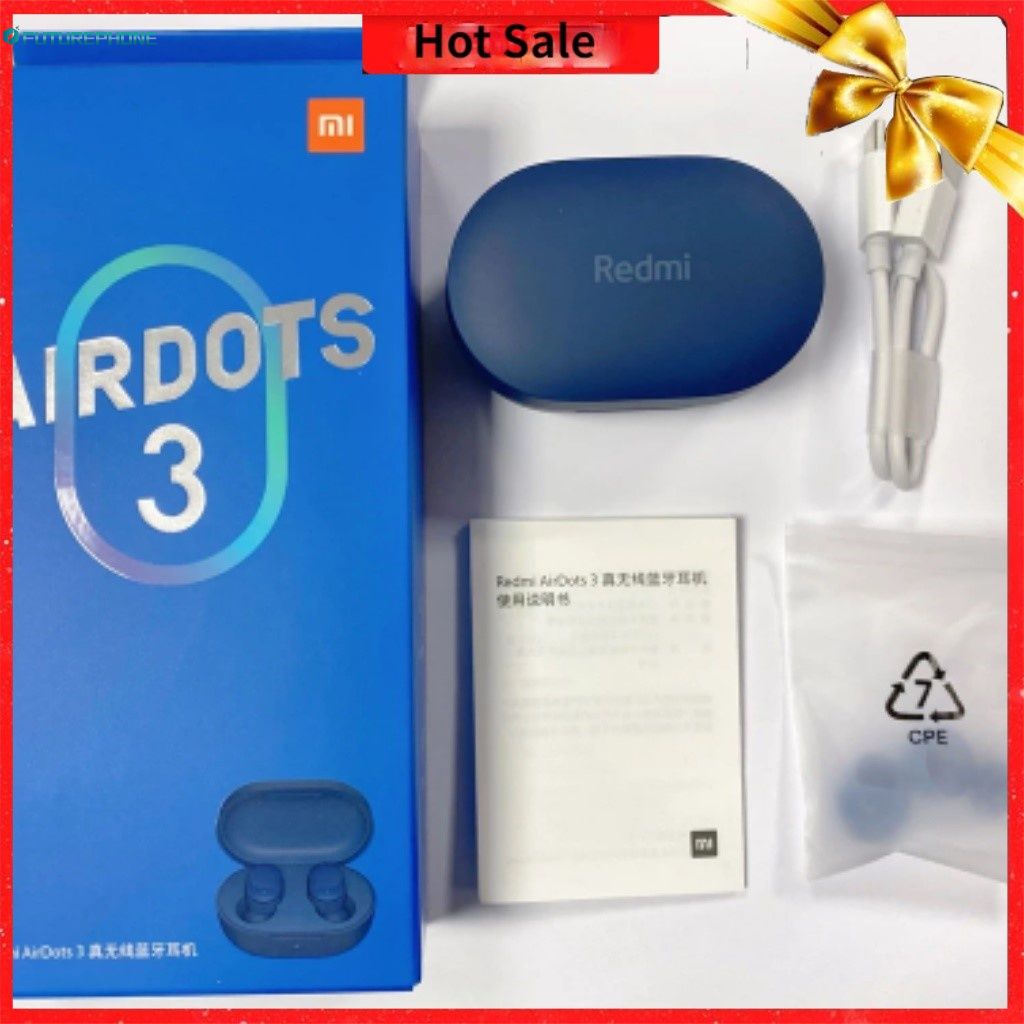 Tai nghe không dây Redmi Airdots 3 Tws Bluetooth 5.2 Mi Redmi Xiaomi Redmi Airdots 3 Tws