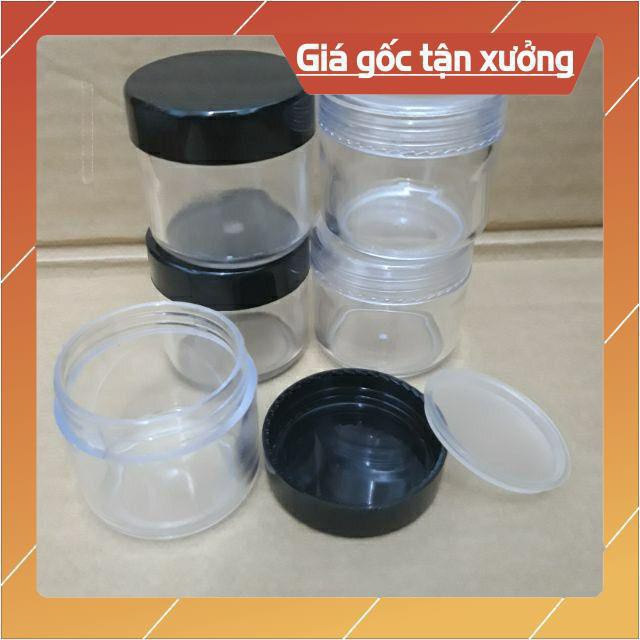 [TOP GIÁ RẺ] Hũ nhựa trong 30g,50g có lót chiết mỹ phẩm ,Xưởng Chai Lọ