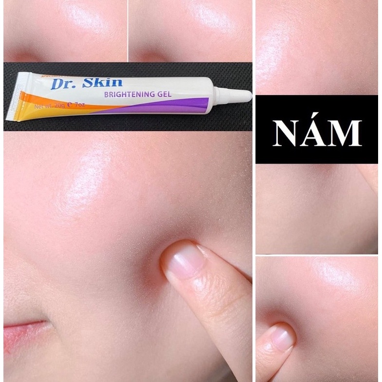 Dr.skin - Kem bôi xoá nám, tàn nhang. Dưỡng trắng da