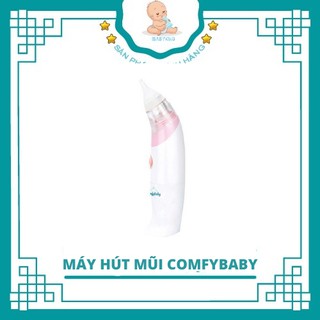 Máy hút mũi tự động Comfy Baby đầu hút silicone màu hồng chính hãng