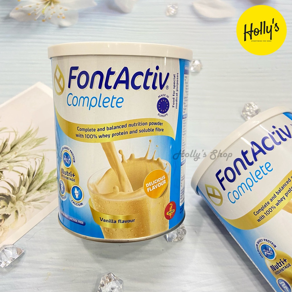 [Chính hãng] Sữa Fontactiv ®Complete 800g Nhập Khẩu Tây Ban Nha cho người,mới ốm dậy, muốn tăng cân,người chế  độ ăn kém