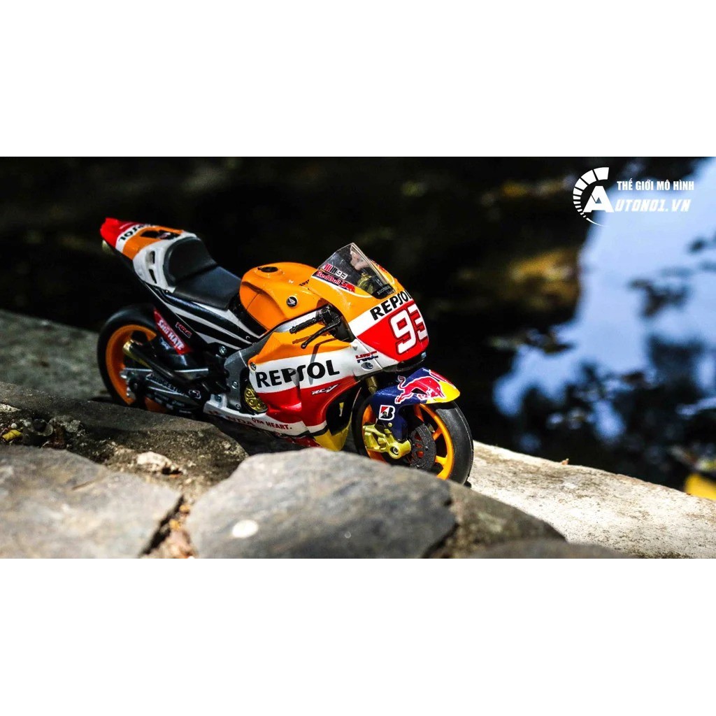 MÔ HÌNH HONDA REPSOL RC213V MARC MARQUEZ NO 93 2015 1:12 NEWRAY 7427