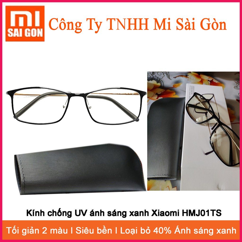 KÍNH XIAOMI HMJ01TS CHỐNG UV ÁNH SÁNG XANH - 2019 ( ĐEN)